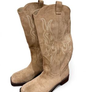 No Boundaries Women's Square Toe Western Boots